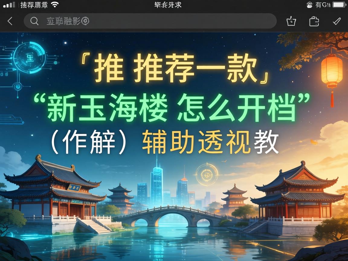 新玉海楼怎么开挂