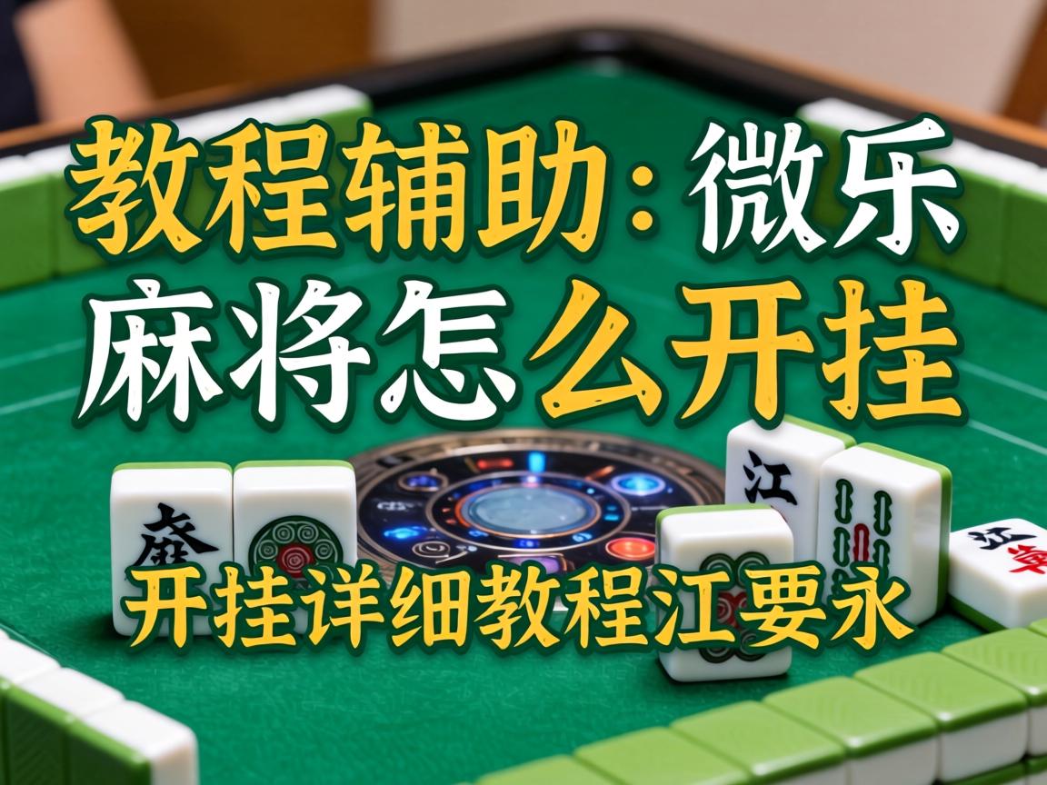 微乐江苏麻将怎么开挂