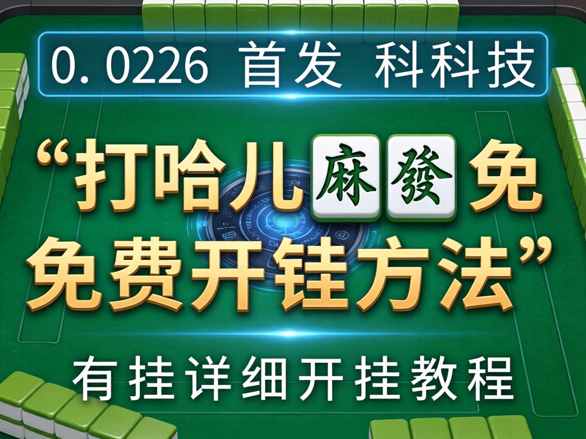 打哈儿麻将免费开挂方法