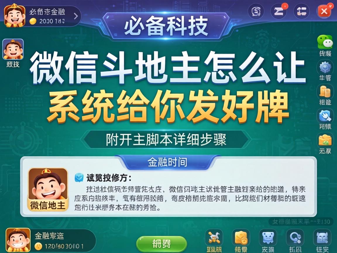 微信斗地主怎么让系统给你发好牌