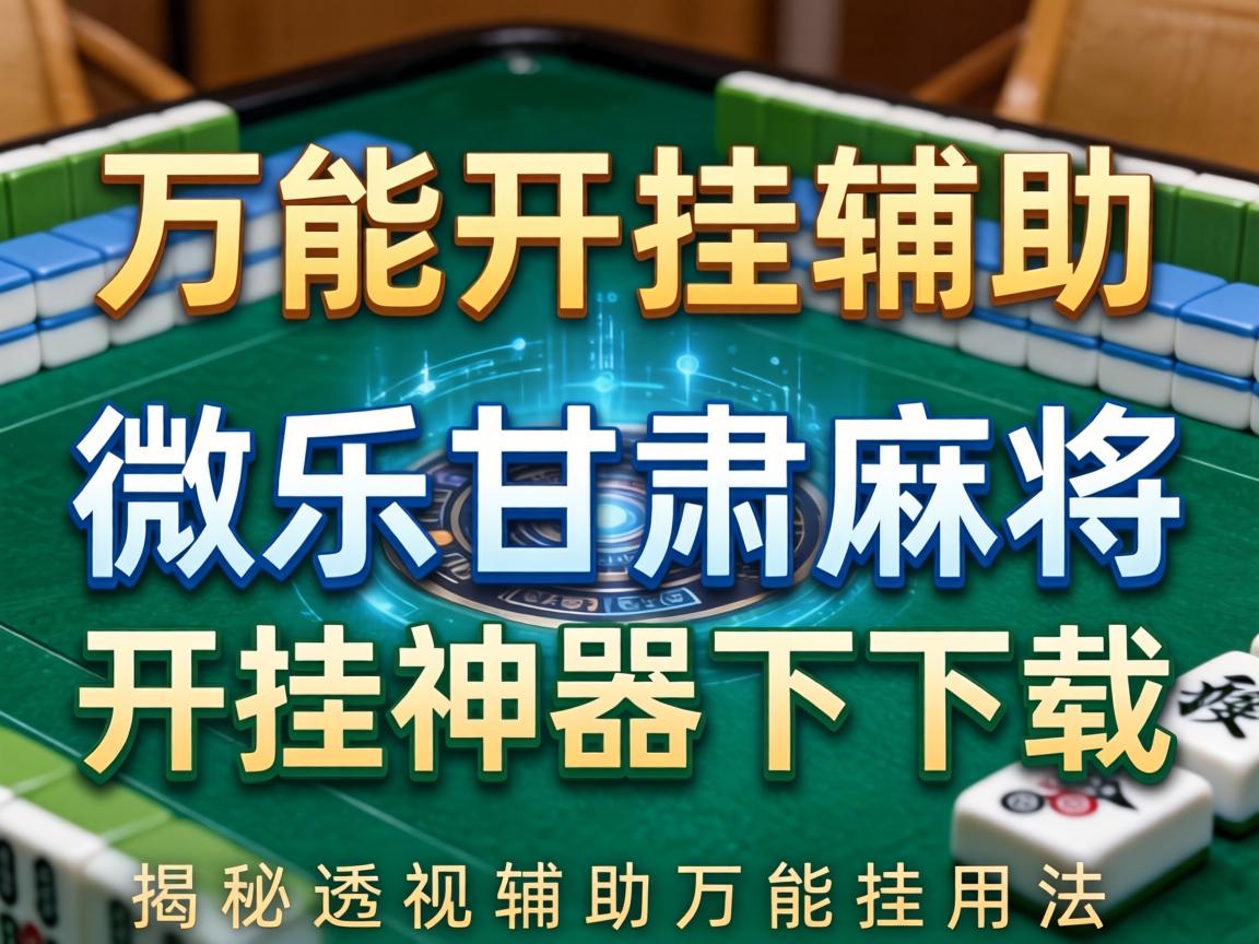微乐甘肃麻将开挂神器下载