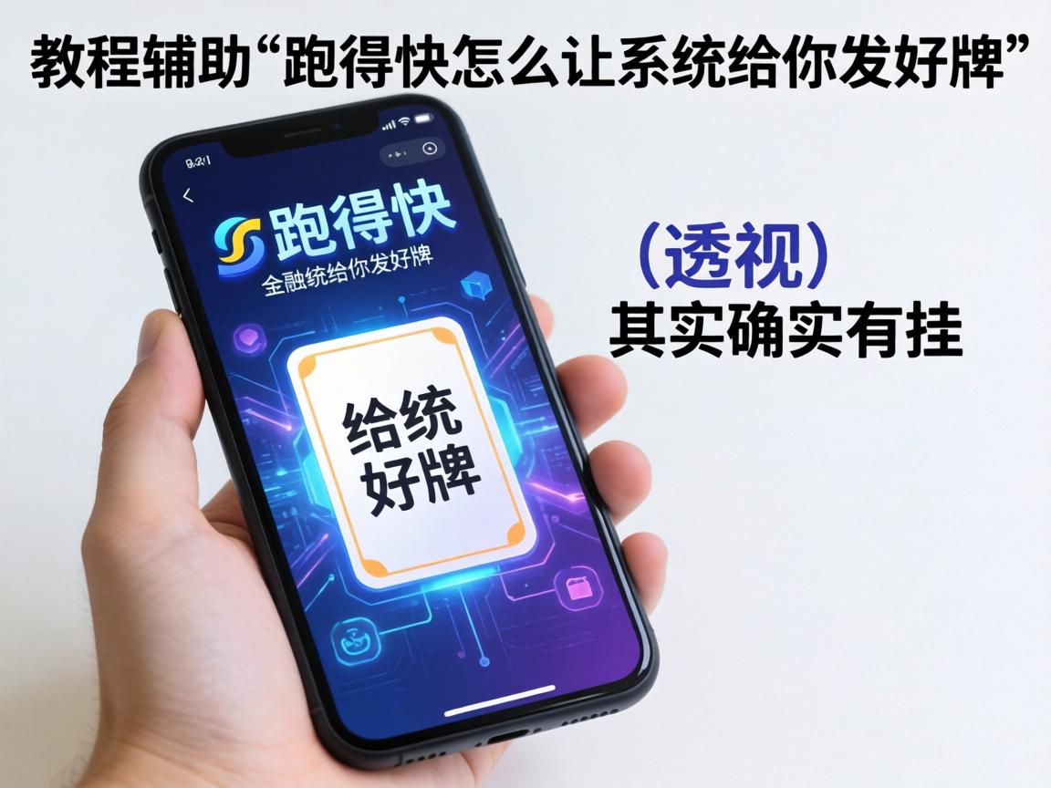手机跑得快怎么让系统给你发好牌