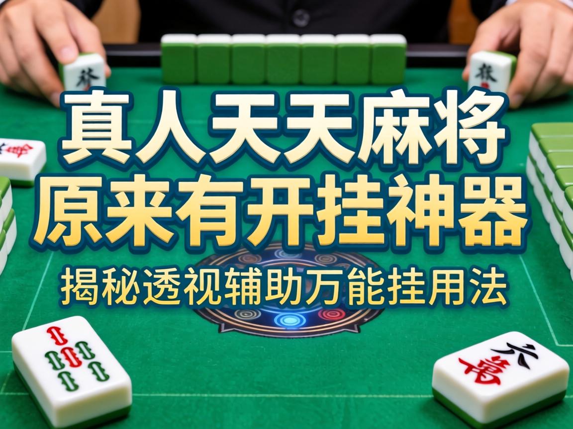 真人天天麻将原来有开挂神器
