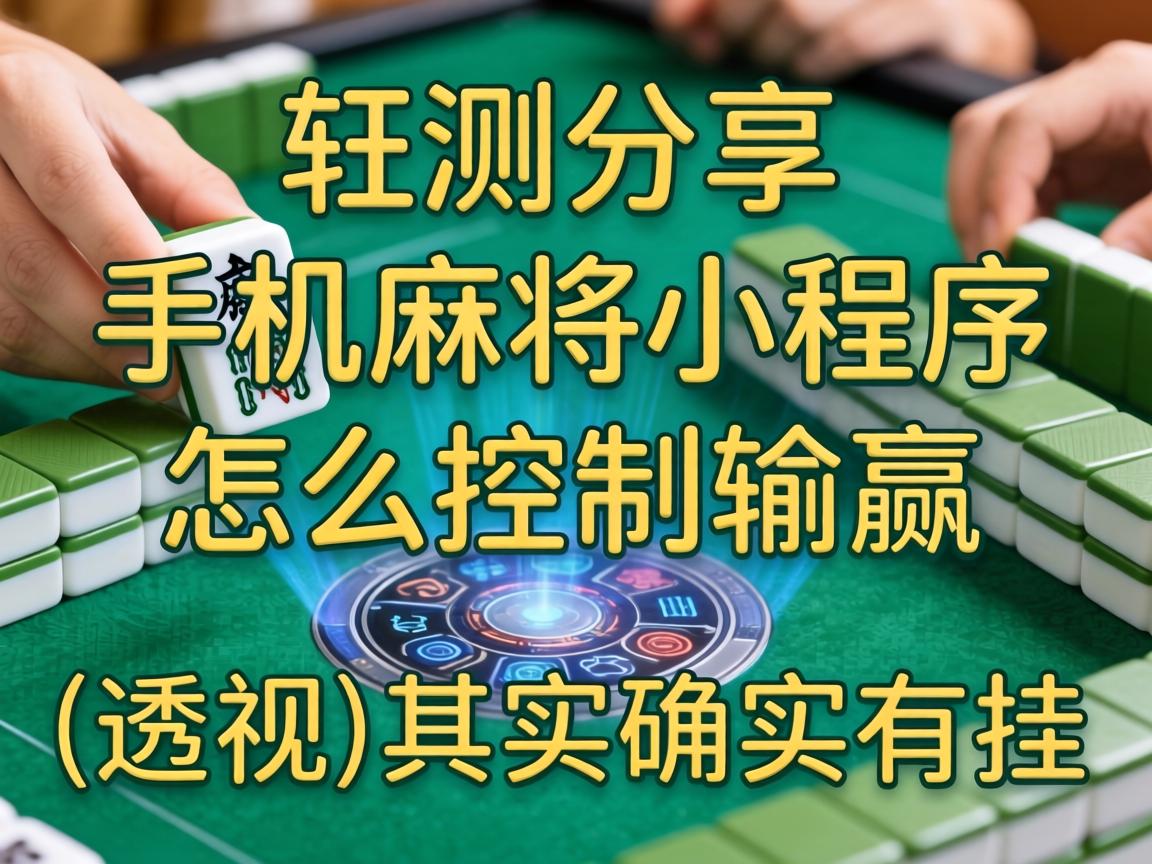 手机麻将小程序怎么控制输赢