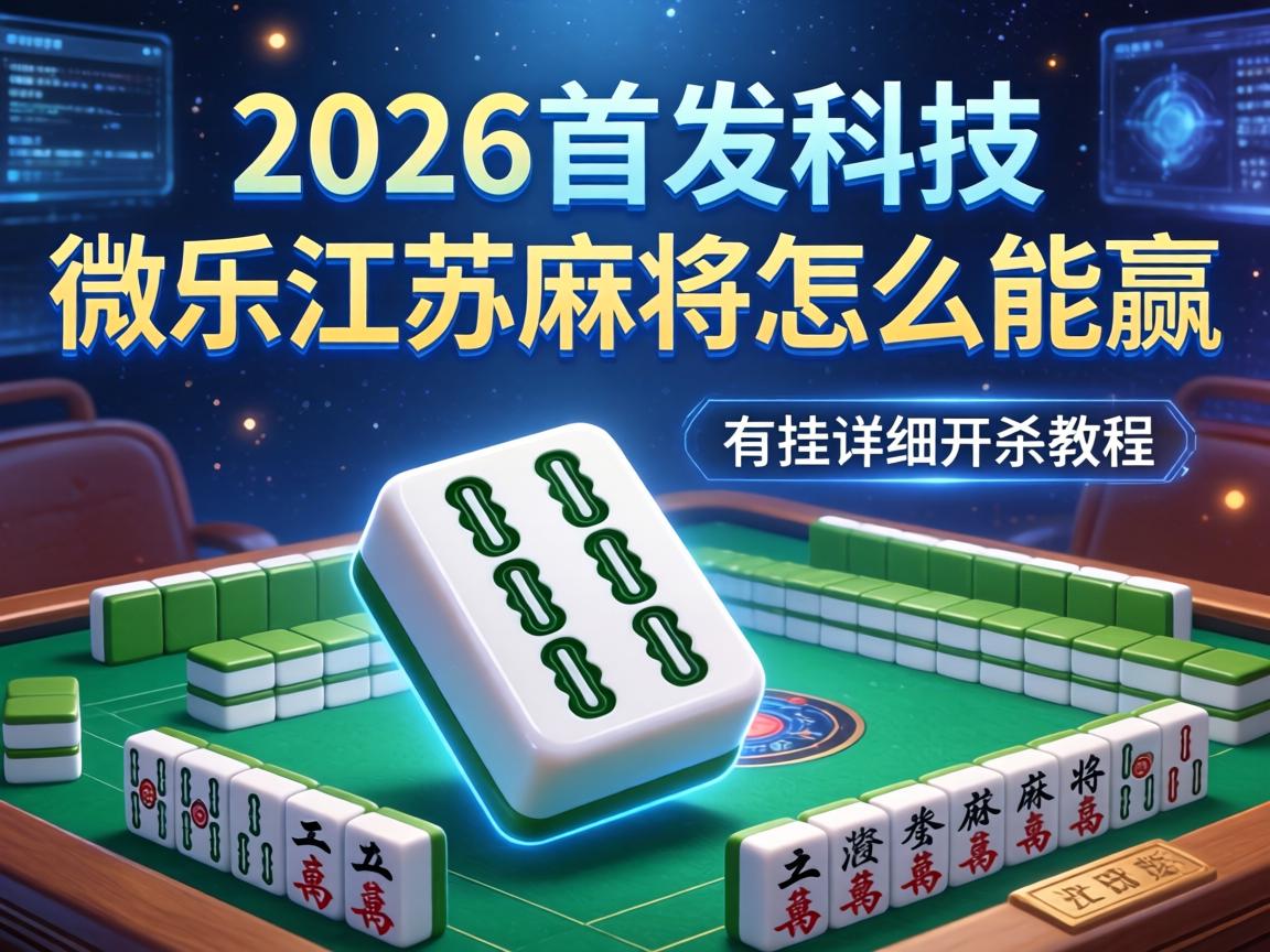 微乐江苏麻将怎么能赢