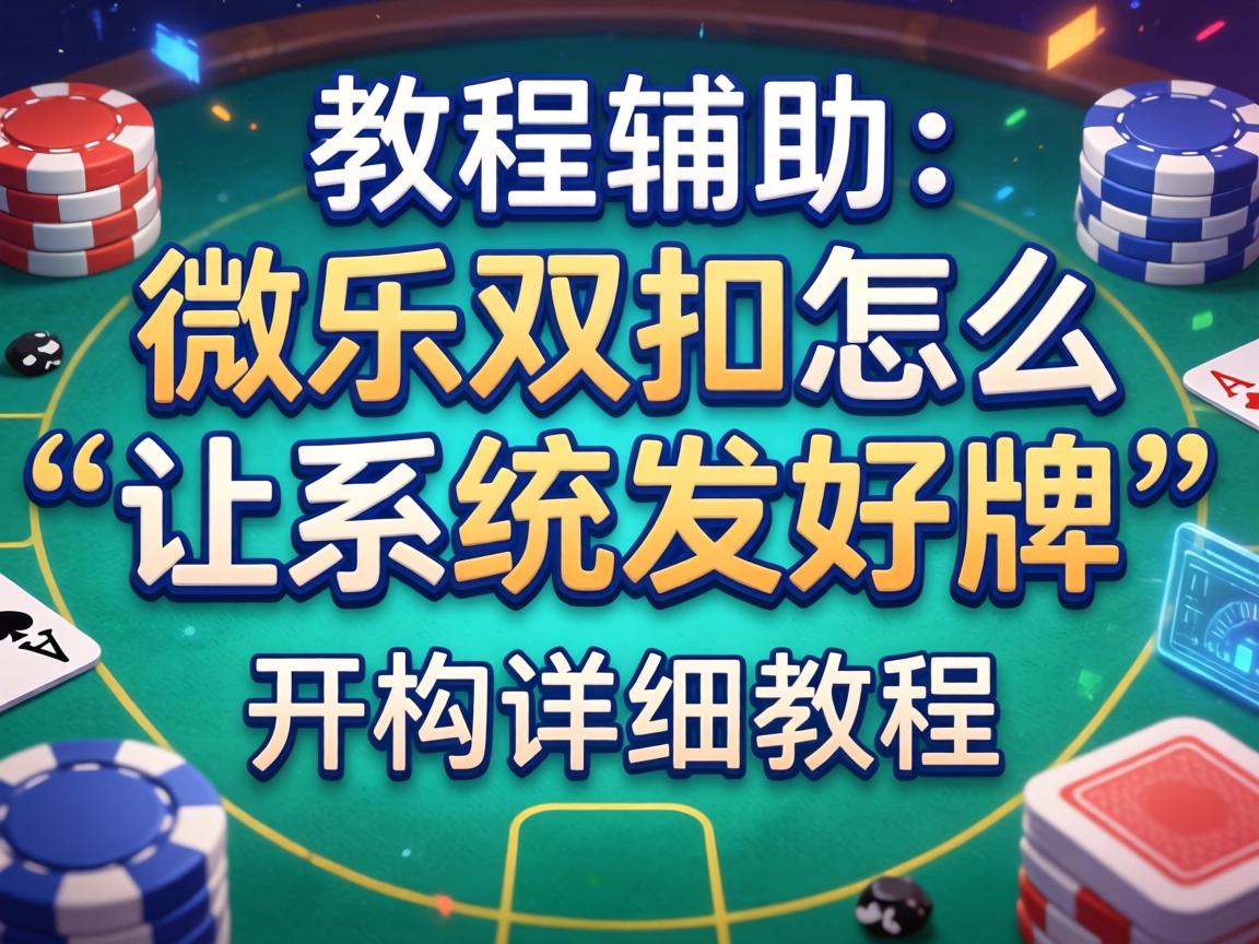 教程辅助!微乐双扣怎么让系统发好牌”开挂详细教程