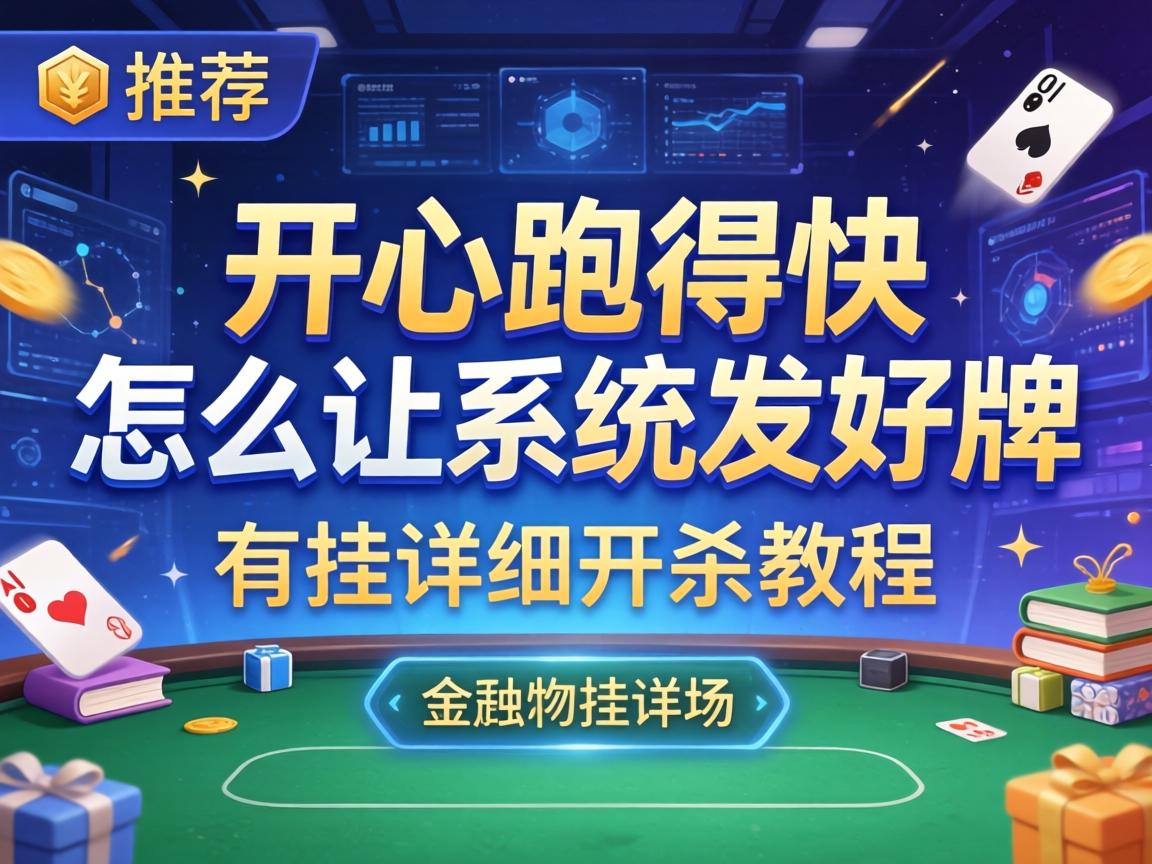 开心跑得快怎么让系统发好牌