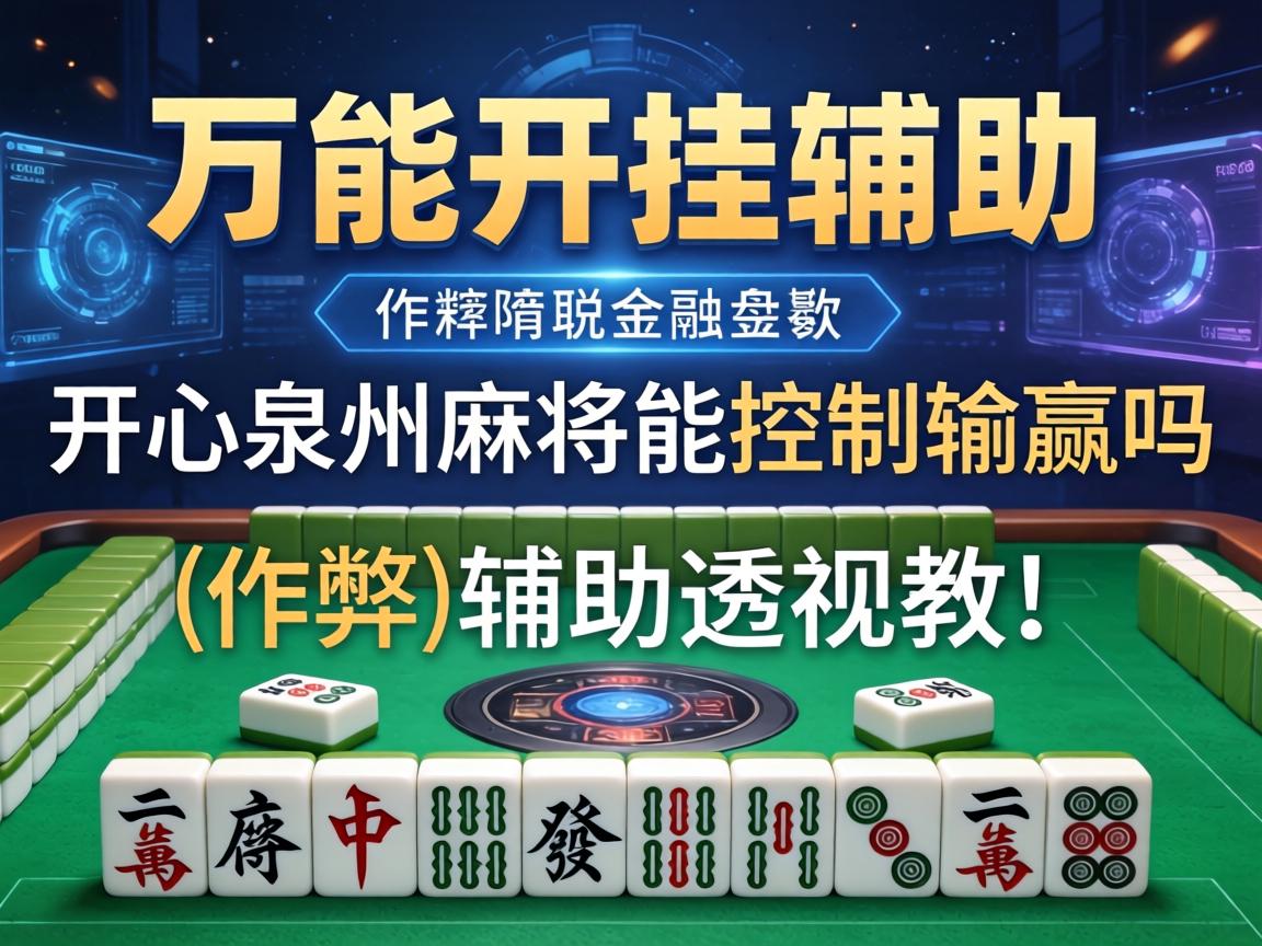 开心泉州麻将能控制输赢吗