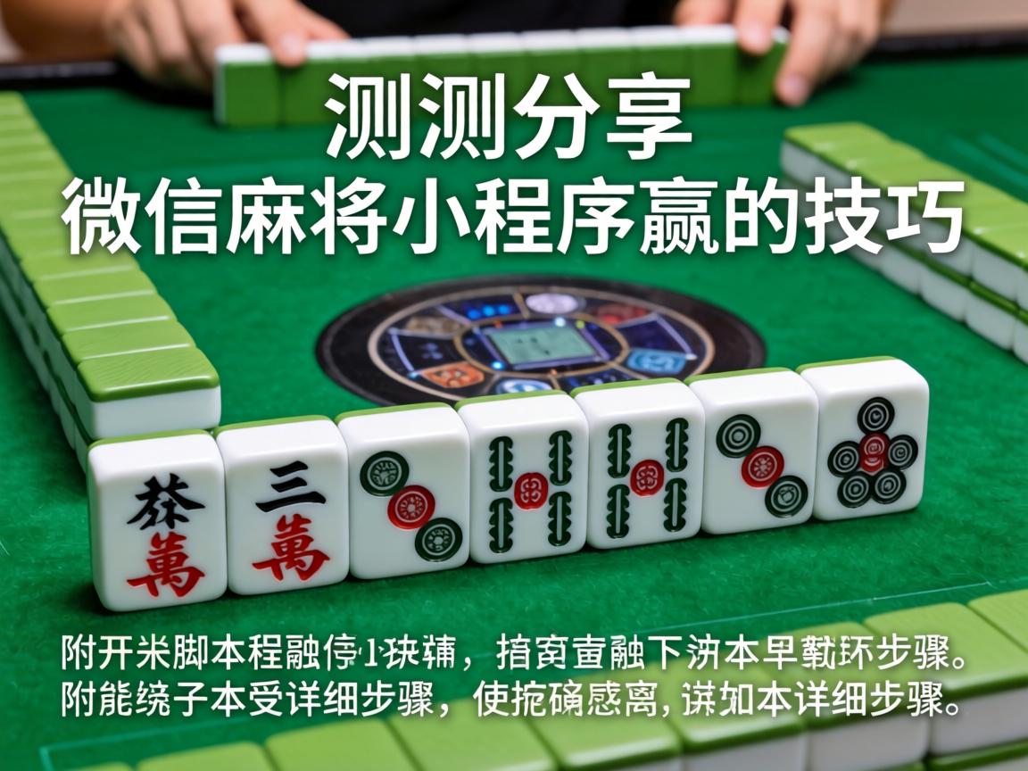 微信麻将小程序赢的技巧